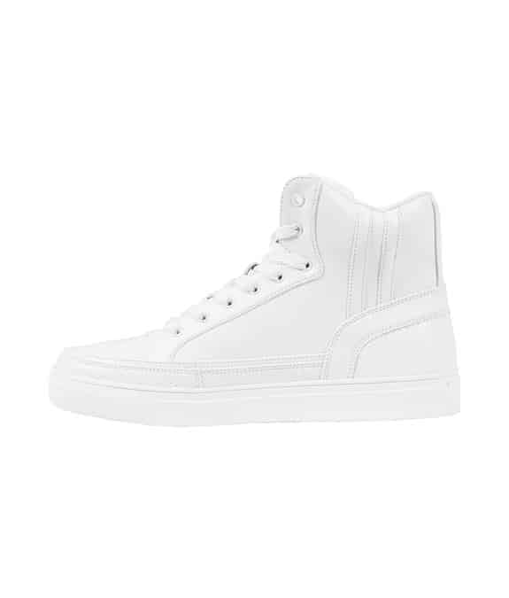 Urban Classics Zipper High Top Shoe White 3